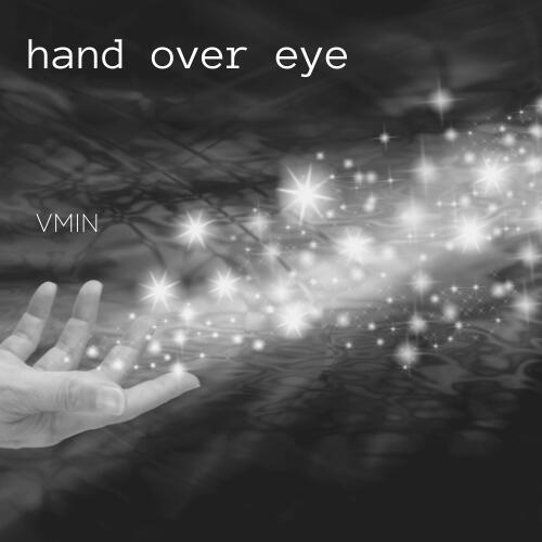 hand over eye